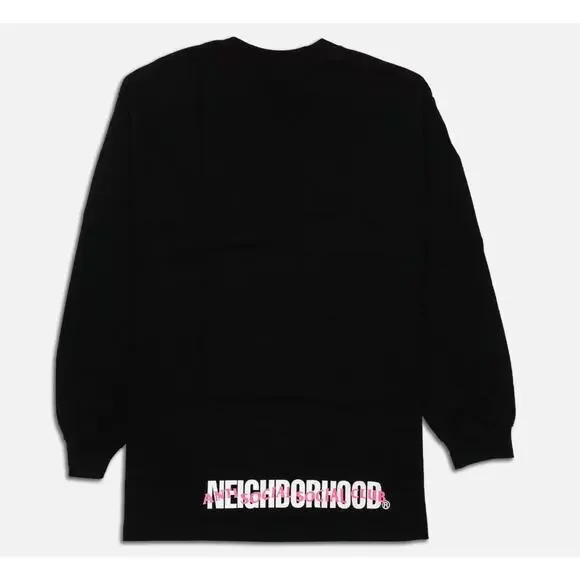 NEIGHBORHOOD x ASSC‎ Black Jack Long Sleeve Tee XXL